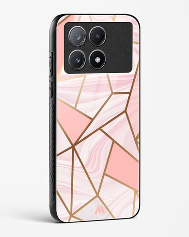 Liquid Marble in Pink Glass Case Phone Cover-(Xiaomi)