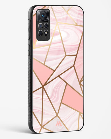 Liquid Marble in Pink Glass Case Phone Cover-(Xiaomi)