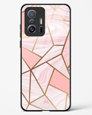 Liquid Marble in Pink Glass Case Phone Cover-(Xiaomi)