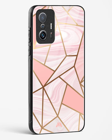 Liquid Marble in Pink Glass Case Phone Cover-(Xiaomi)