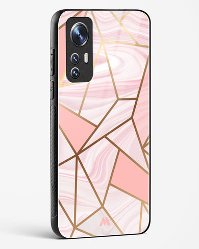 Liquid Marble in Pink Glass Case Phone Cover-(Xiaomi)