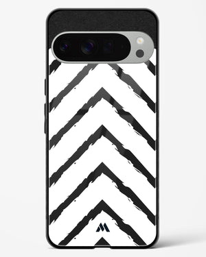 Calligraphic Zig Zags Glass Case Phone Cover (Google)