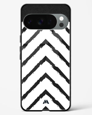 Calligraphic Zig Zags Glass Case Phone Cover (Google)
