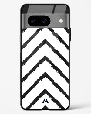 Calligraphic Zig Zags Glass Case Phone Cover (Google)