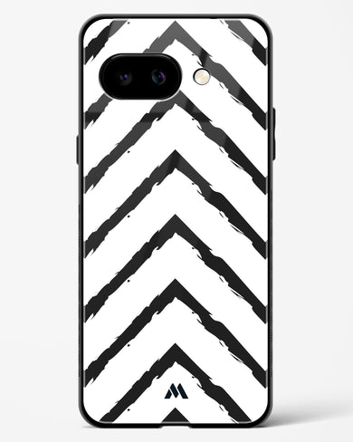 Calligraphic Zig Zags Glass Case Phone Cover (Google)