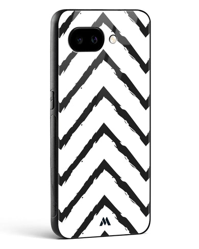 Calligraphic Zig Zags Glass Case Phone Cover (Google)