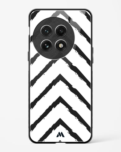 Calligraphic Zig Zags Glass Case Phone Cover (OnePlus)