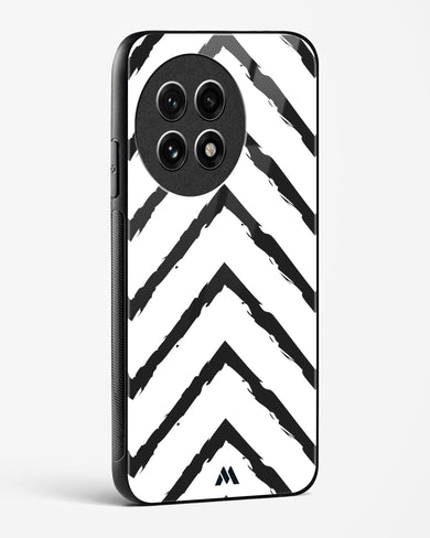 Calligraphic Zig Zags Glass Case Phone Cover (OnePlus)