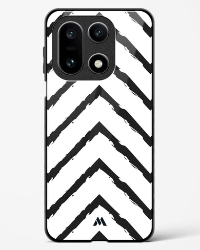 Calligraphic Zig Zags Glass Case Phone Cover (OnePlus)