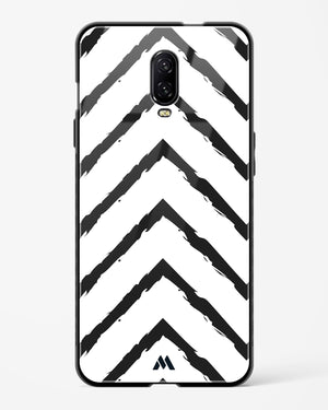 Calligraphic Zig Zags Glass Case Phone Cover (OnePlus)