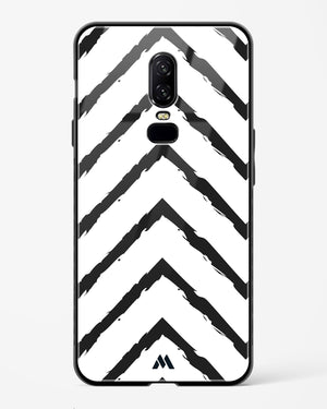 Calligraphic Zig Zags Glass Case Phone Cover (OnePlus)