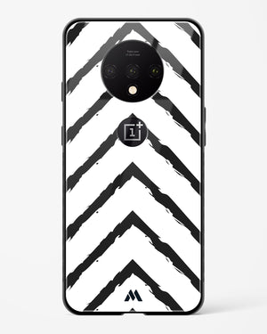 Calligraphic Zig Zags Glass Case Phone Cover (OnePlus)