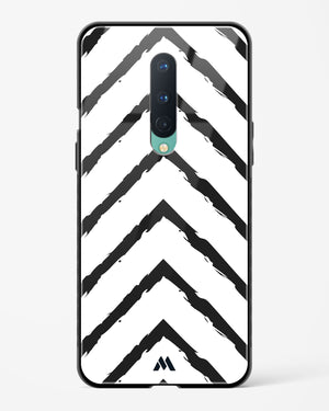 Calligraphic Zig Zags Glass Case Phone Cover (OnePlus)