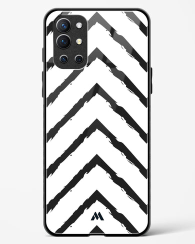 Calligraphic Zig Zags Glass Case Phone Cover (OnePlus)