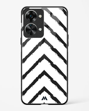 Calligraphic Zig Zags Glass Case Phone Cover (OnePlus)