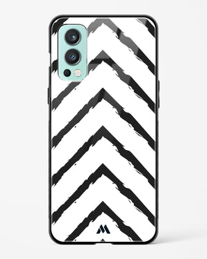 Calligraphic Zig Zags Glass Case Phone Cover (OnePlus)