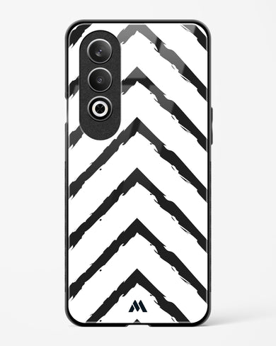 Calligraphic Zig Zags Glass Case Phone Cover (OnePlus)