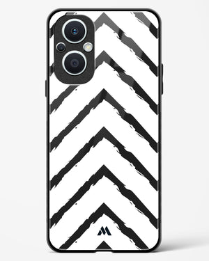 Calligraphic Zig Zags Glass Case Phone Cover (OnePlus)