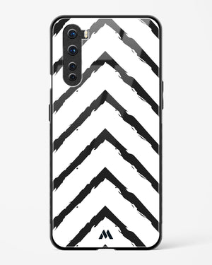 Calligraphic Zig Zags Glass Case Phone Cover (OnePlus)