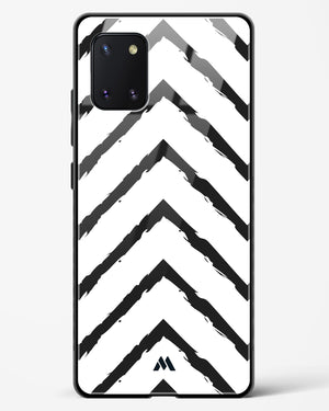 Calligraphic Zig Zags Glass Case Phone Cover (Samsung)