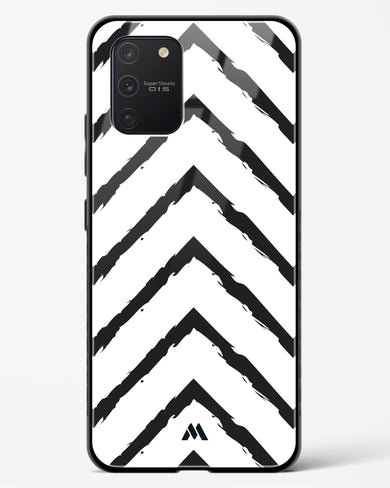 Calligraphic Zig Zags Glass Case Phone Cover (Samsung)