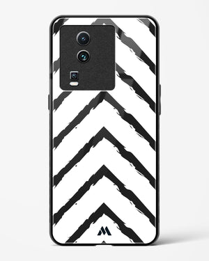 Calligraphic Zig Zags Glass Case Phone Cover-(Vivo)