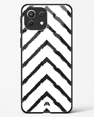 Calligraphic Zig Zags Glass Case Phone Cover (Xiaomi)