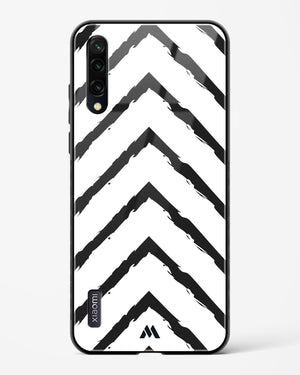 Calligraphic Zig Zags Glass Case Phone Cover-(Xiaomi)