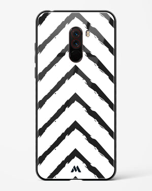 Calligraphic Zig Zags Glass Case Phone Cover (Xiaomi)