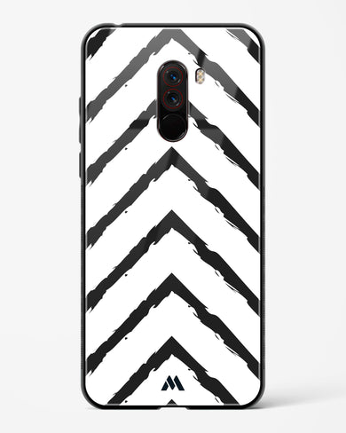 Calligraphic Zig Zags Glass Case Phone Cover (Xiaomi)