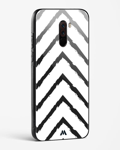 Calligraphic Zig Zags Glass Case Phone Cover (Xiaomi)