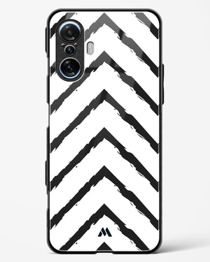Calligraphic Zig Zags Glass Case Phone Cover (Xiaomi)
