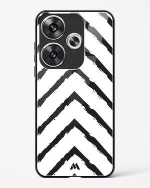 Calligraphic Zig Zags Glass Case Phone Cover (Xiaomi)