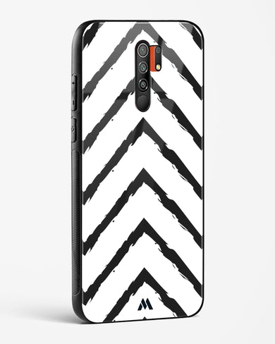 Calligraphic Zig Zags Glass Case Phone Cover (Xiaomi)