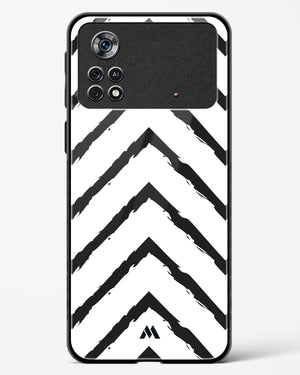 Calligraphic Zig Zags Glass Case Phone Cover (Xiaomi)