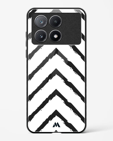 Calligraphic Zig Zags Glass Case Phone Cover (Xiaomi)