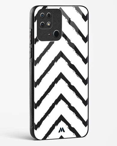 Calligraphic Zig Zags Glass Case Phone Cover (Xiaomi)