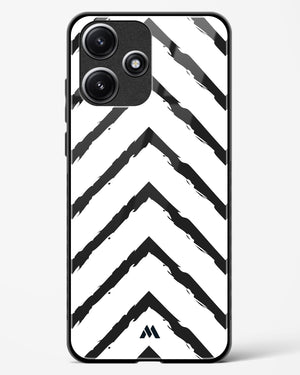 Calligraphic Zig Zags Glass Case Phone Cover (Xiaomi)