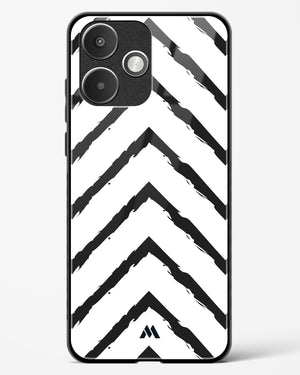 Calligraphic Zig Zags Glass Case Phone Cover (Xiaomi)