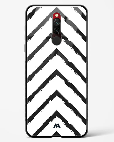 Calligraphic Zig Zags Glass Case Phone Cover (Xiaomi)