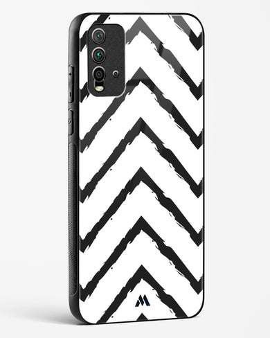 Calligraphic Zig Zags Glass Case Phone Cover (Xiaomi)