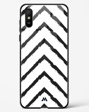 Calligraphic Zig Zags Glass Case Phone Cover (Xiaomi)