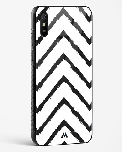 Calligraphic Zig Zags Glass Case Phone Cover (Xiaomi)