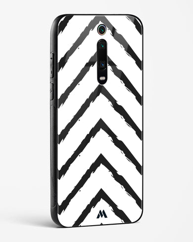 Calligraphic Zig Zags Glass Case Phone Cover (Xiaomi)
