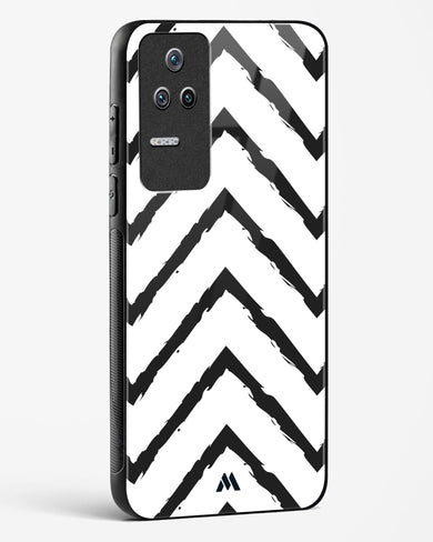 Calligraphic Zig Zags Glass Case Phone Cover (Xiaomi)