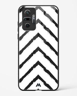 Calligraphic Zig Zags Glass Case Phone Cover (Xiaomi)