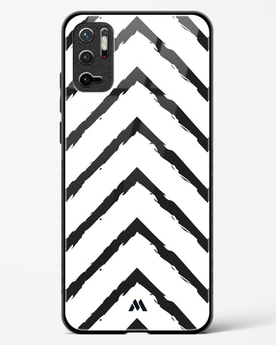 Calligraphic Zig Zags Glass Case Phone Cover-(Xiaomi)