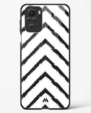 Calligraphic Zig Zags Glass Case Phone Cover (Xiaomi)