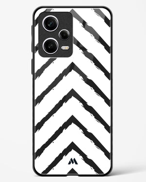 Calligraphic Zig Zags Glass Case Phone Cover (Xiaomi)