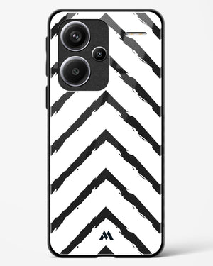 Calligraphic Zig Zags Glass Case Phone Cover (Xiaomi)